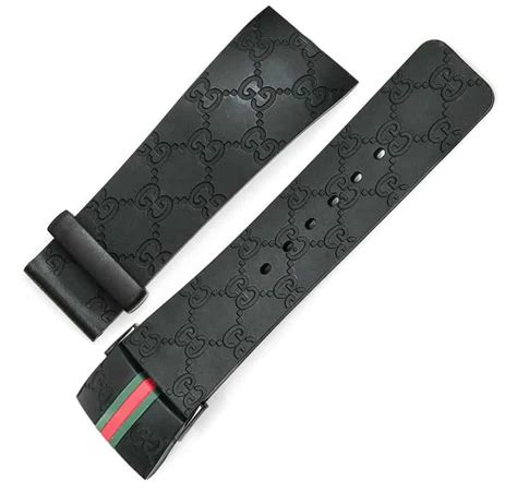 rubber gucci watch band|gucci watch replacement band.